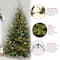 6ft. Pre-Lit Kincaid Spruce Artificial Christmas Tree, Multicolor Lights